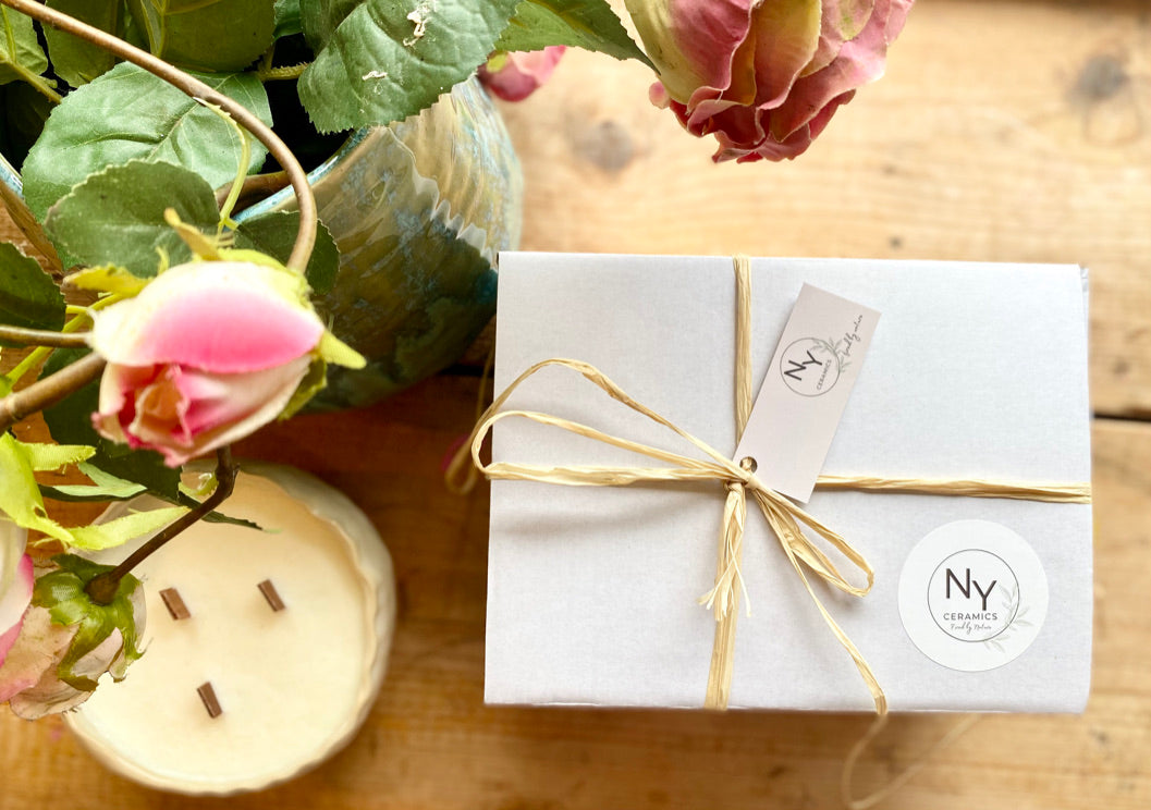 Long slim ceramic reusable tags, place setting, wedding favours, key rings - Eco-friendly sustainable