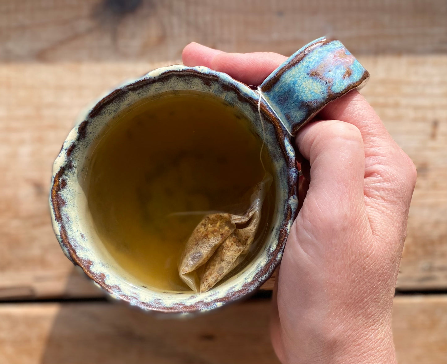 Hand sculpted Mug