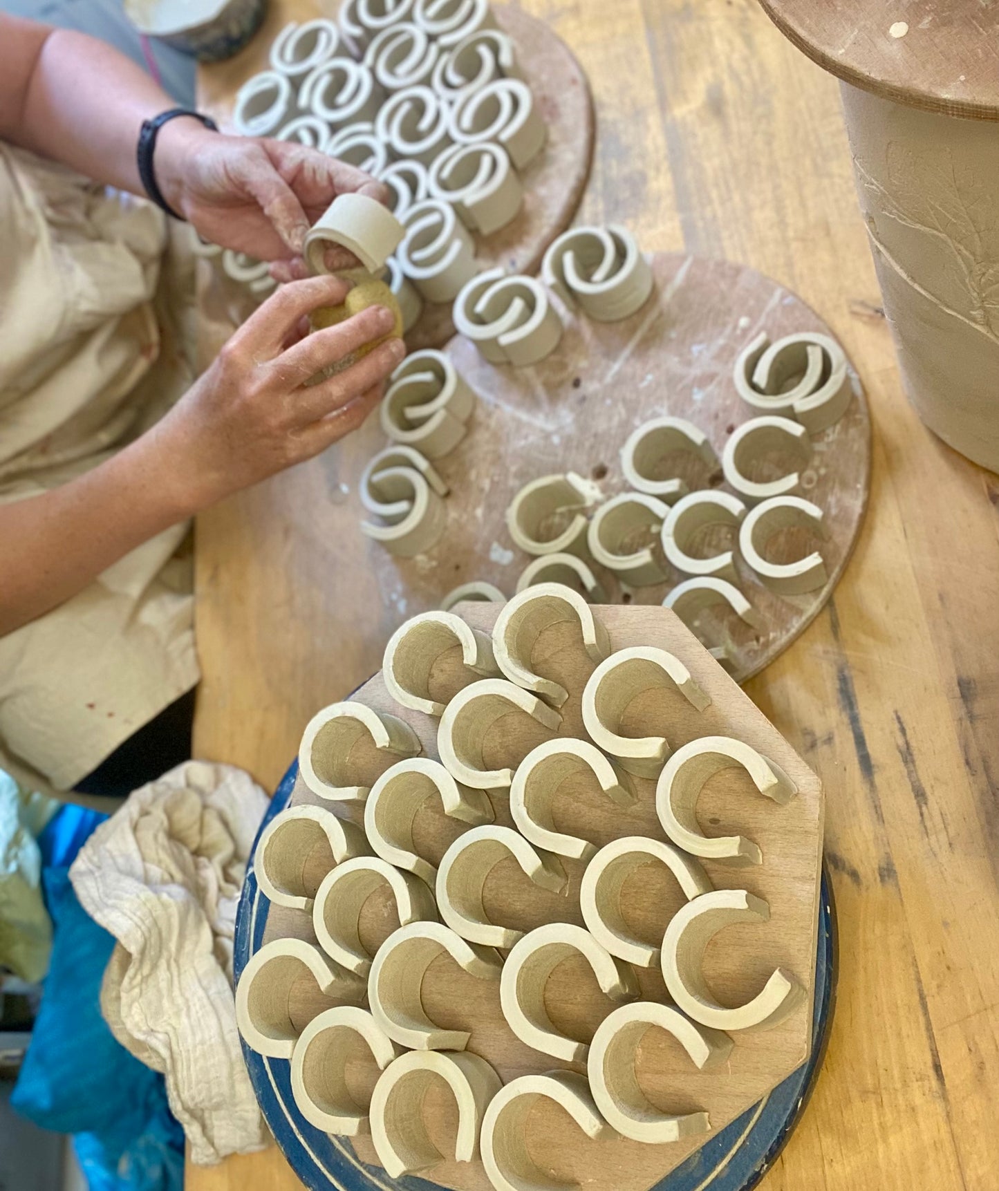 Colourful Ceramic Napkin Rings