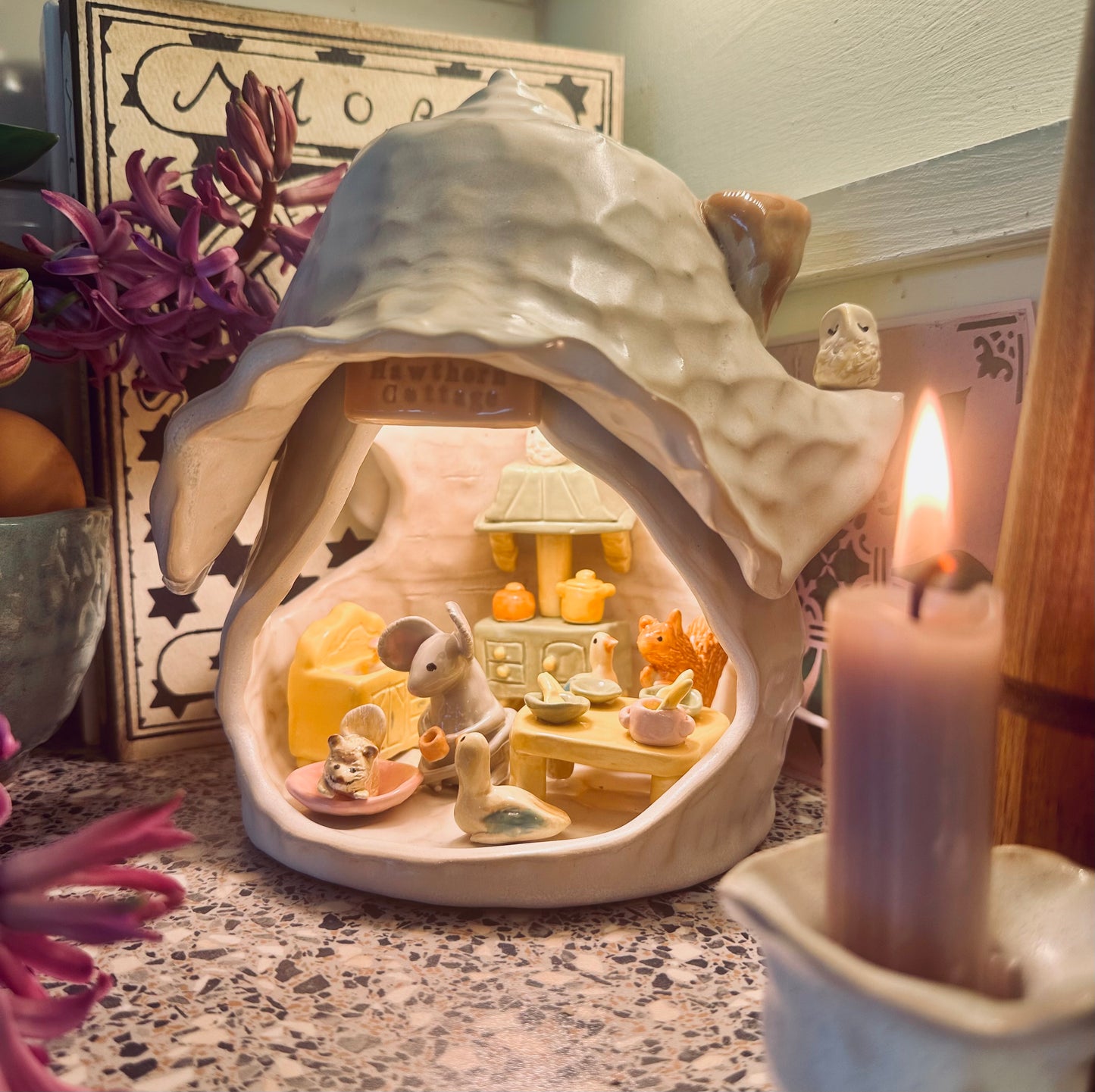 DESIGN YOUR OWN  - British Woodland Wildlife Lamp