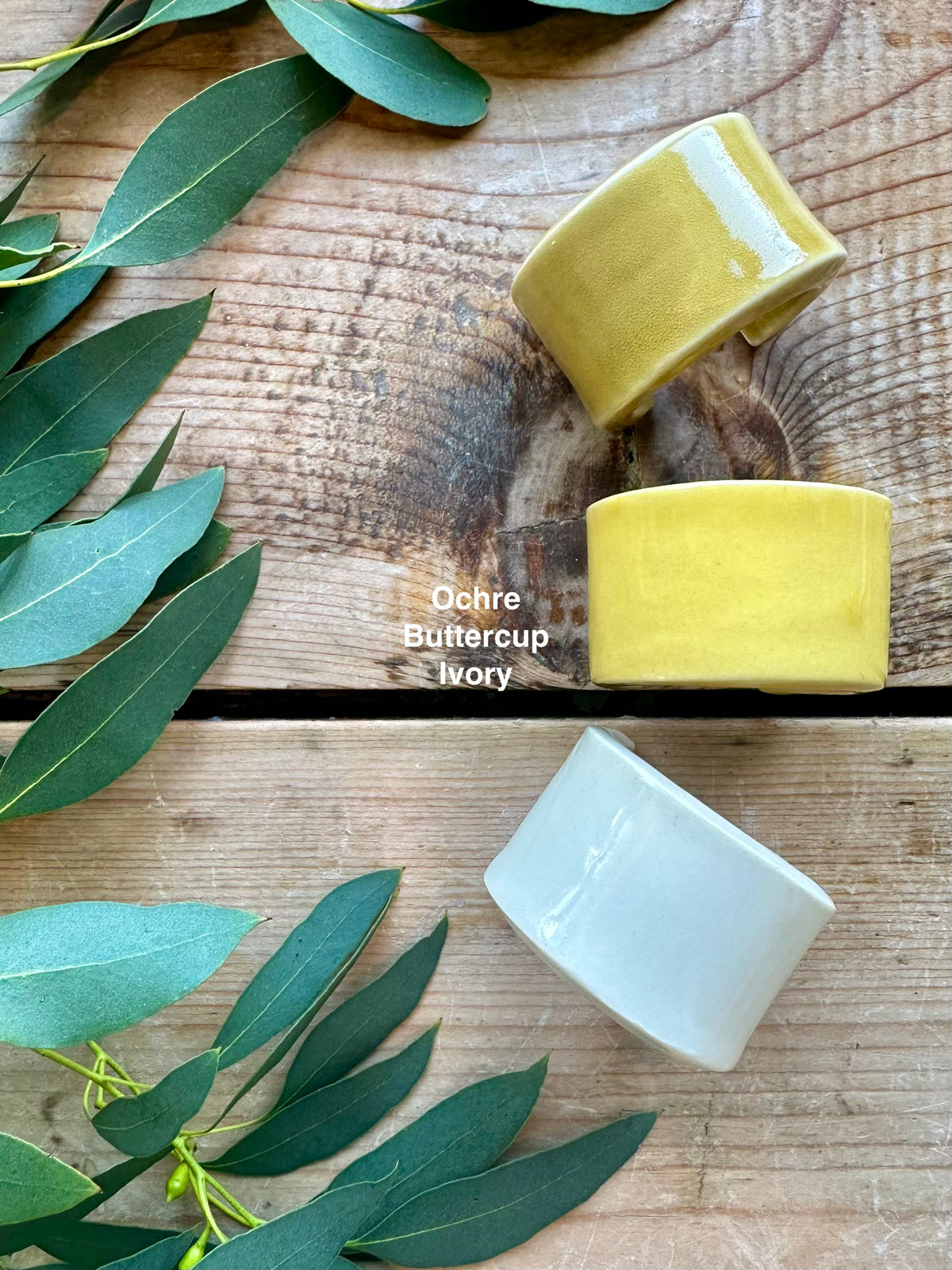 Ceramic Personalised Napkin Ring Wedding Place Setting & Wedding favour