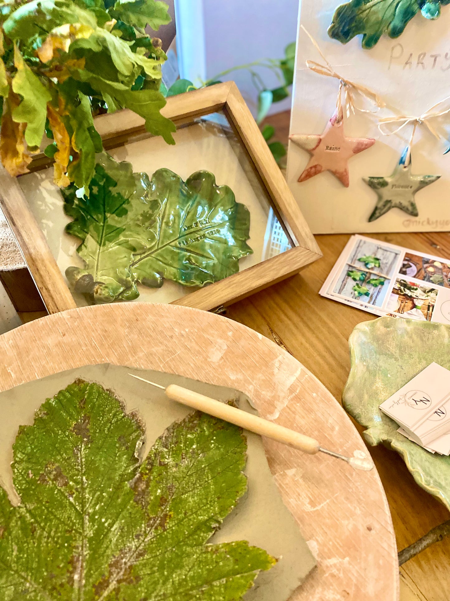 Oak Leaf and acorn sculpture - personalised gift